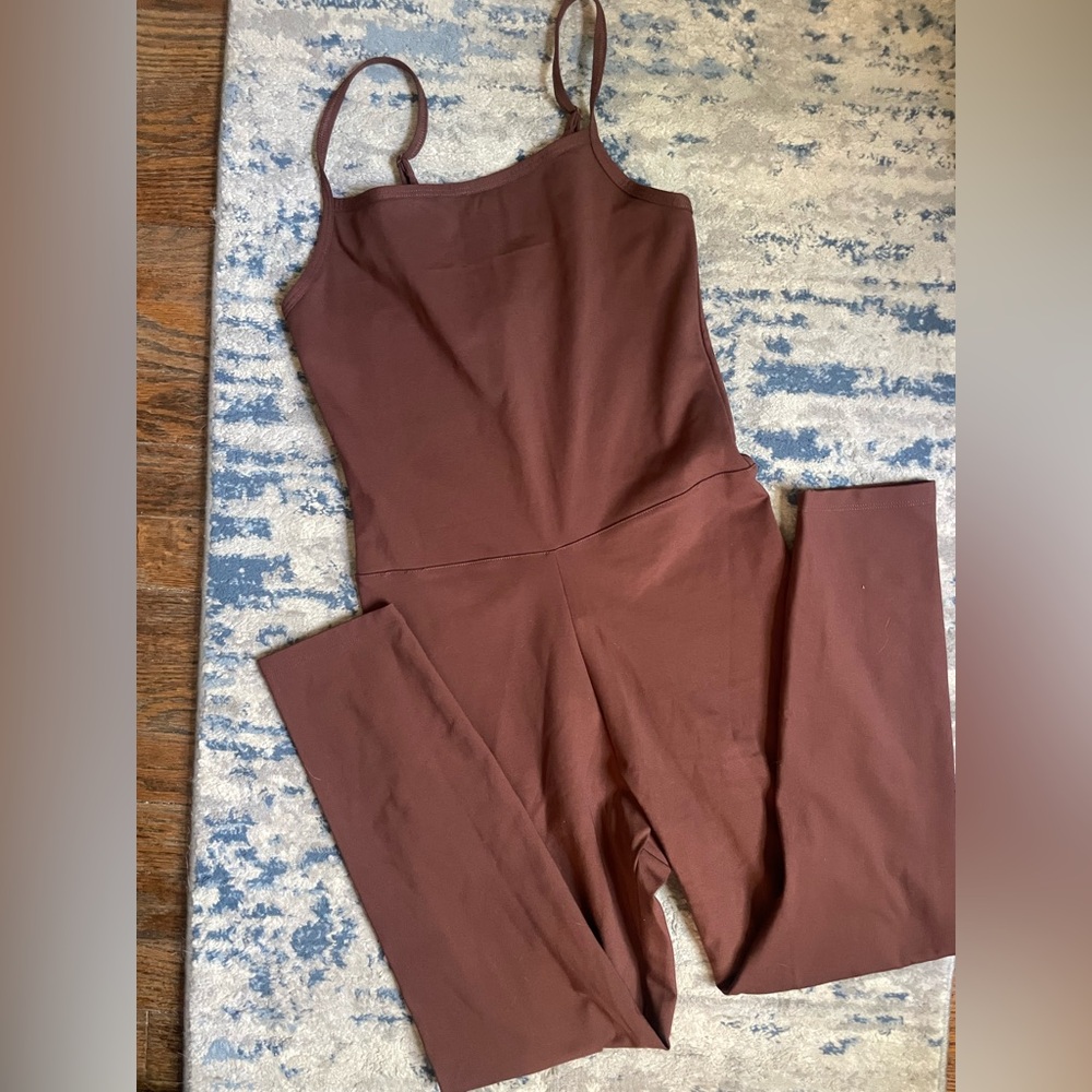 Girlfriend Collective Chocolate Brown Unitard